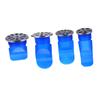 4-Piece Blue Round Silicone Drain Cores for Wastewater Pipes view 1