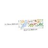 MUSISALY Dinosaur Wall Stickers with Plant Motifs, 2-Piece Set view 2