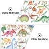 MUSISALY Dinosaur Wall Stickers with Plant Motifs, 2-Piece Set view 4