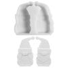 Christmas 3D Gnome Silicone Casting Mold view 1