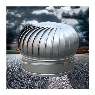 Rotating Stainless Steel Chimney Cap, Downdraft Protection, 300 mm
