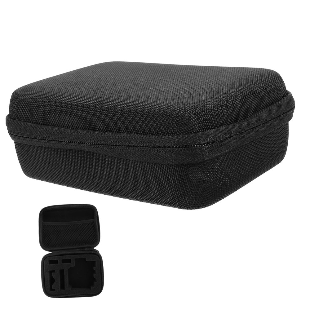 TINEASUR Small EVA Camera Case with Carrying Handle, Black