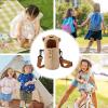 Water Bottle Carrier with Strap and Adjustable Shoulder Strap view 4