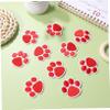 HOODANCOS 60-Piece Dog Paw Iron-On Patches, Self-Adhesive Embroidered Appliqués for Clothing, Bags and DIY Projects view 4