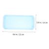 Sewroro Plastic Pencil Cases for Students and Children, 4 Pcs, Blue view 2