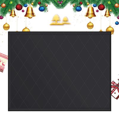 Fireplace Draft Stopper | Magnetic Indoor Fireplace Cover