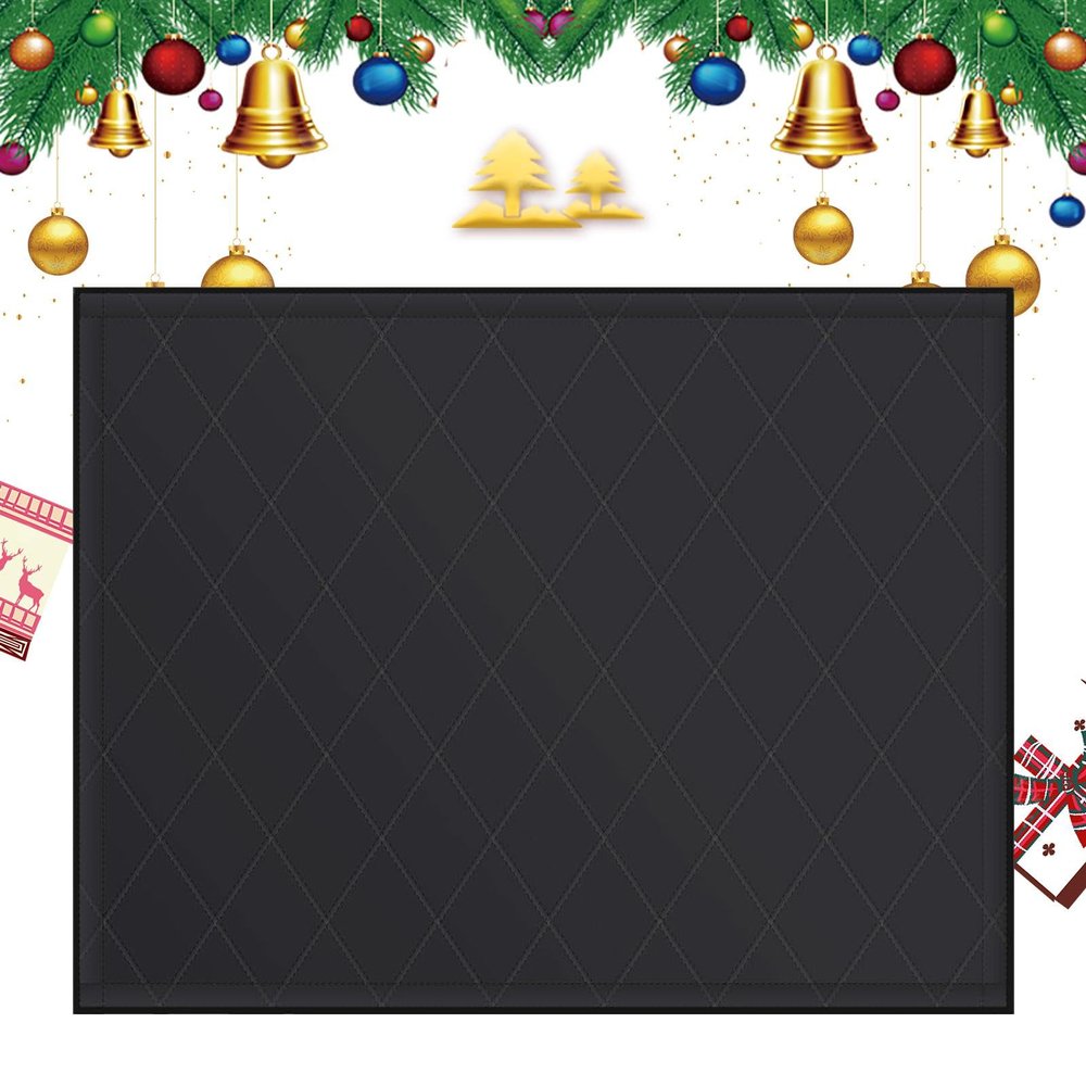 Fireplace Draft Stopper | Magnetic Indoor Fireplace Cover