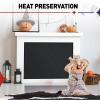 Fireplace Draft Stopper | Magnetic Indoor Fireplace Cover view 3
