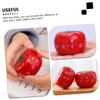 Mechanical Kitchen Timer, Tomato-Shaped, Red, PP view 3