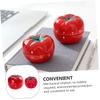 Mechanical Kitchen Timer, Tomato-Shaped, Red, PP view 4