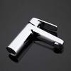 Modern Single-Handle Waterfall Kitchen Faucet, Deck-Mount, Chrome view 2