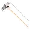 SEWOART Toilet Handle Replacement for Cistern with Safety Chain view 1