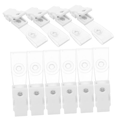 10-Piece Plastic Flag Attachment Clips for Garden Flags