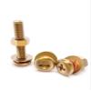 MXYDDP Copper Round-Head Phillips Machine Screws, M8 x 30 mm, 4-Pack view 3