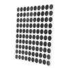 KITANDOVE 1-Sheet Self-Adhesive Billiard Table Spot Stickers, Transparent, Durable view 1