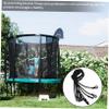 TOYANDONA 5-Piece Elastic Rubber Cords for Trampolines and Tarps, 6 mm x 70 cm, Durable and Flexible view 2