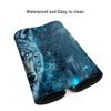 Desk Mat, Leather Mouse Pad with Non-Slip Suede, Multifunctional Office Desk Pad, 800 x 300 x 3 mm, Landscape Wolf M 7 view 3