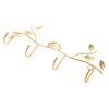 UKCOCO Small Gold Iron Nordic Wall Hook for Clothes and Keys view 1