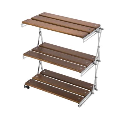 Foldable Camping Shelf and Picnic Desk Organizer