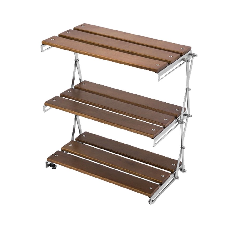 Foldable Camping Shelf and Picnic Desk Organizer