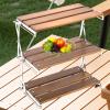 Foldable Camping Shelf and Picnic Desk Organizer view 3
