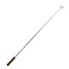KITANDOVE Stainless Steel Billiard Cue Bridge Head with Orange Handle view 1