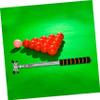 KITANDOVE Stainless Steel Billiard Cue Bridge Head with Orange Handle view 3