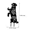 KITANDOVE Weather-Resistant Dog Garden Stake with Butterfly Design view 2