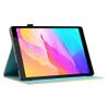 DayQiQiPu Case for Apple iPad 9th/8th/7th Gen 10.2", Blue-Eyed Cat Pattern, Blue view 4