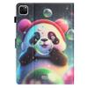 Generic DayQiQiPu PU Leather Case for Apple iPad Pro 11-inch (4th/3rd/2nd/1st Gen, 2022/2021/2020/2018), Bubble Panda Pattern, Flip Stand, Card Slots, Auto Sleep/Wake, 15 view 2