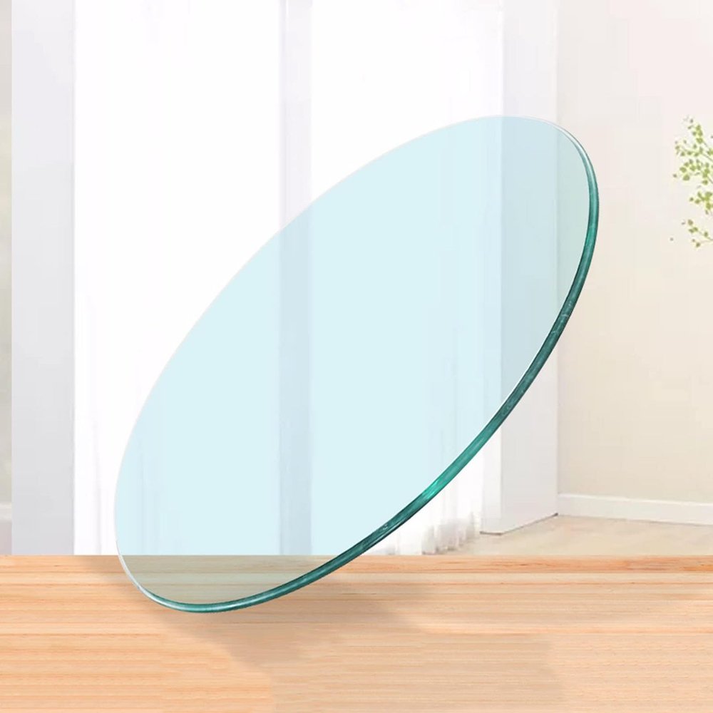 Round Tempered Glass Tabletop, 35 cm (14 in)