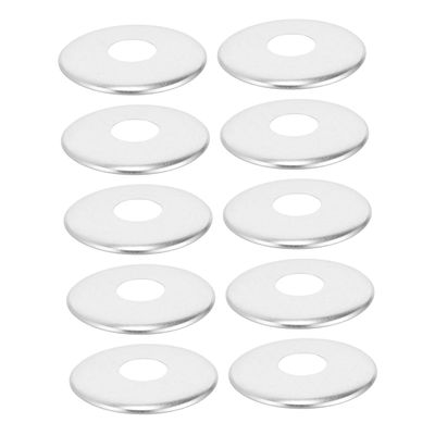 10-Piece Round Stainless Steel Flange Pipe Covers for Sprinkler Heads