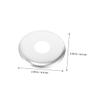 10-Piece Round Stainless Steel Flange Pipe Covers for Sprinkler Heads view 2