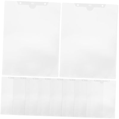 10 A4 PP Document Sleeves, Three-Sided Sealed