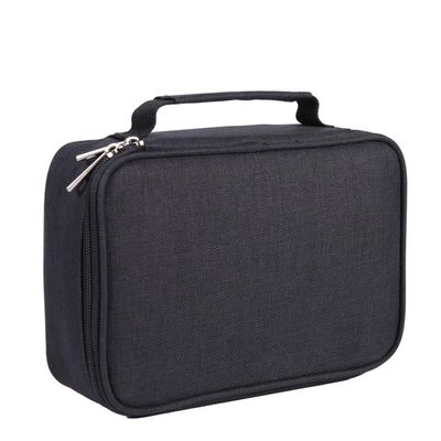 TOPPERFUN Canvas Pencil Case with Handle, 72 Compartments