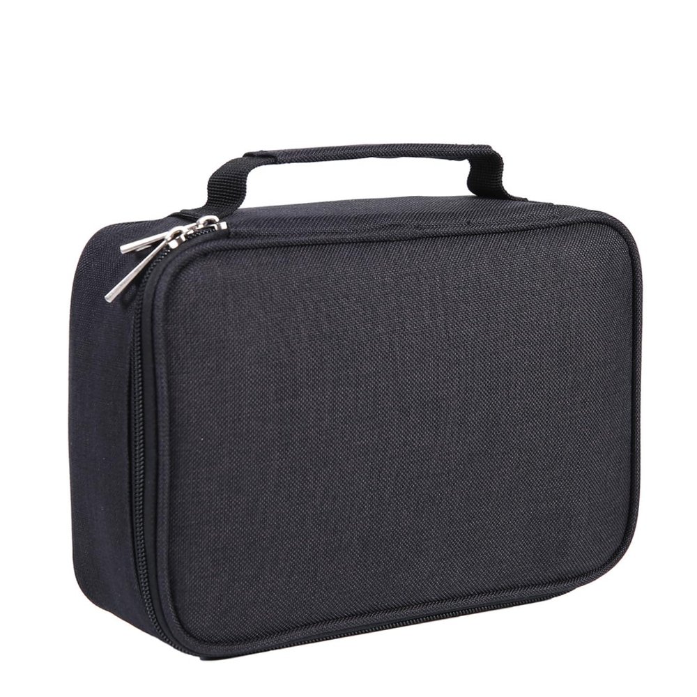 TOPPERFUN Canvas Pencil Case with Handle, 72 Compartments
