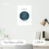 Papierkind Virgo Zodiac Poster | Virgo Wall Art | Unframed Astrology Decor | A4 (A137-4) view 3