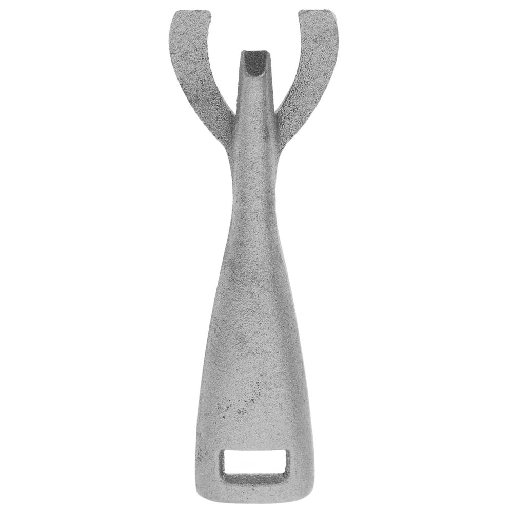 Iron Steak Plate Fork, 1 Piece, Silver, for Oven and Grill
