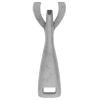 Iron Steak Plate Fork, 1 Piece, Silver, for Oven and Grill view 1