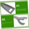 Iron Steak Plate Fork, 1 Piece, Silver, for Oven and Grill view 3
