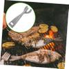 Iron Steak Plate Fork, 1 Piece, Silver, for Oven and Grill view 4