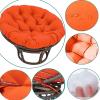 Suixtil Round Swing Chair Cushion, Blue, 60 x 60 cm view 3