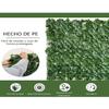 Artificial Hedge Trellis, 0.5 x 1 m, 90% Coverage, Flexible Garden Privacy Screen view 2