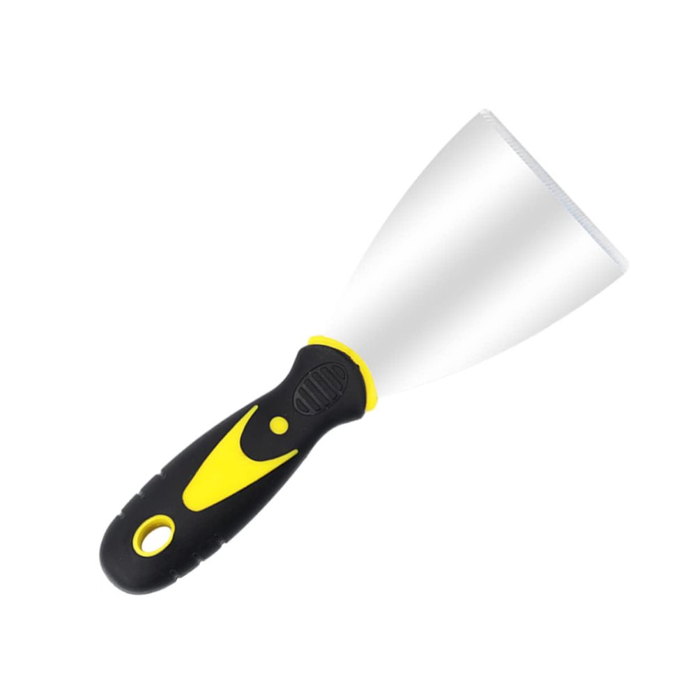 Ergonomic Stainless Steel and TPR 3D Printer Spatula for Heated Beds