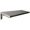 Floating Wall-Mounted Desk with Metal Brackets, Folding Workbench, 50 x 30 cm view 1