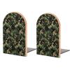 Heavy-Duty Bookends with Camouflage Print view 1