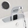 Automatic Infrared Sensor Faucet, Chrome-Plated Zinc Alloy and Brass view 2
