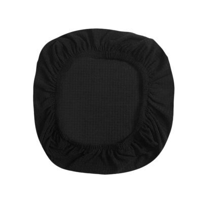 Pleayietoopiatiey Stretch Office Chair Seat Covers, Black, Waterproof