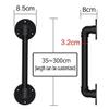DRFGNF Universal Stair Handrail for Indoor and Outdoor Use view 2