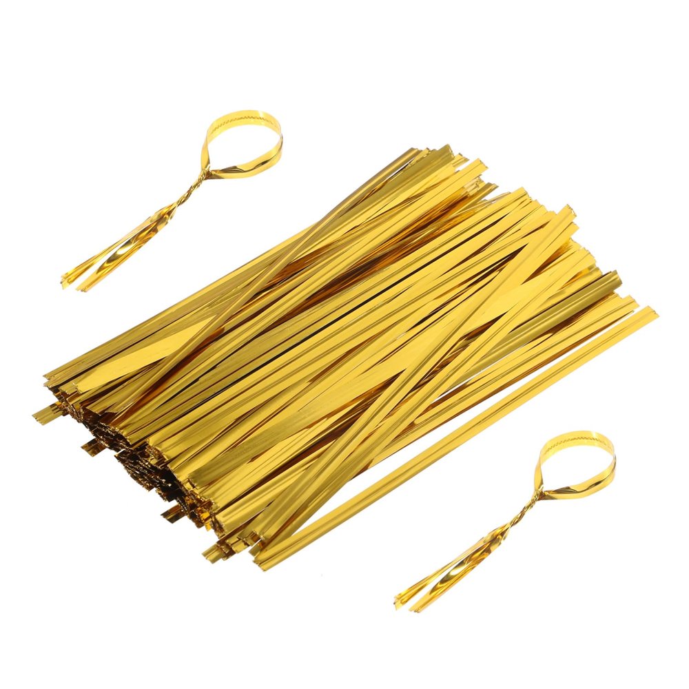 Bag Closure Ties for Bread, Candy, and Party Bags, 800 Pieces
